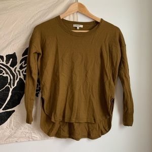 Goldenrod madewell sweater